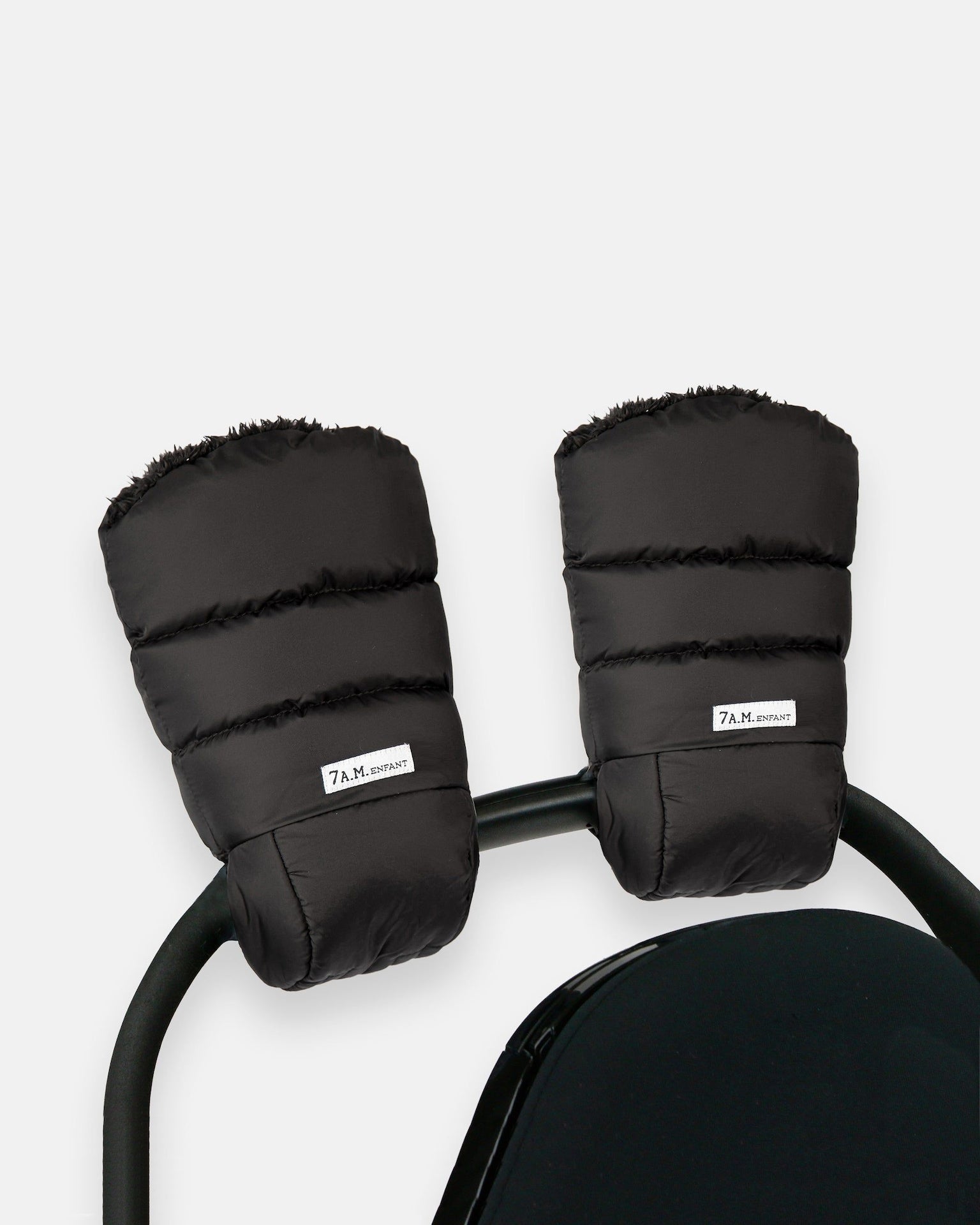 7AM Enfant Warmmuffs - Black Plush K7F4 - product image 1