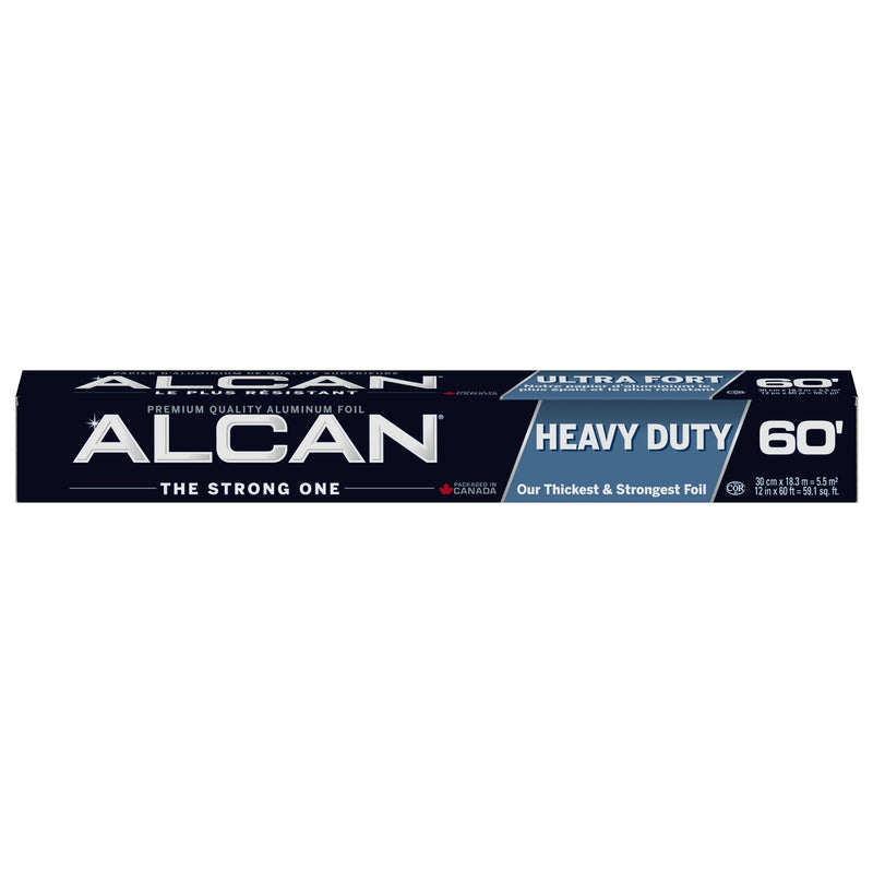 Heavy-Duty Aluminum Foil, 60-ft D9W8