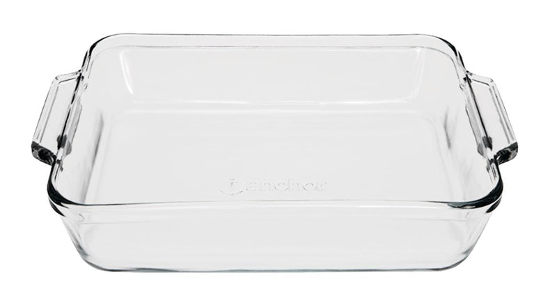 Oven Originals Glass Square Cake Dish, 8 x 8-in, 2-L W8A4