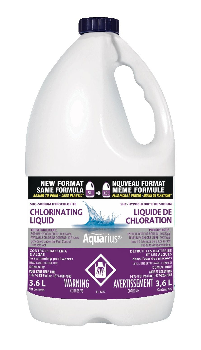 liquid Pool Chlorine, 3.6-L Q7J0