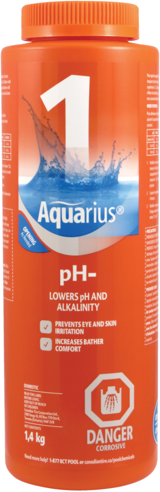pH Step 1 Water Treatment, 1.4-kg J1L6 - product image 1