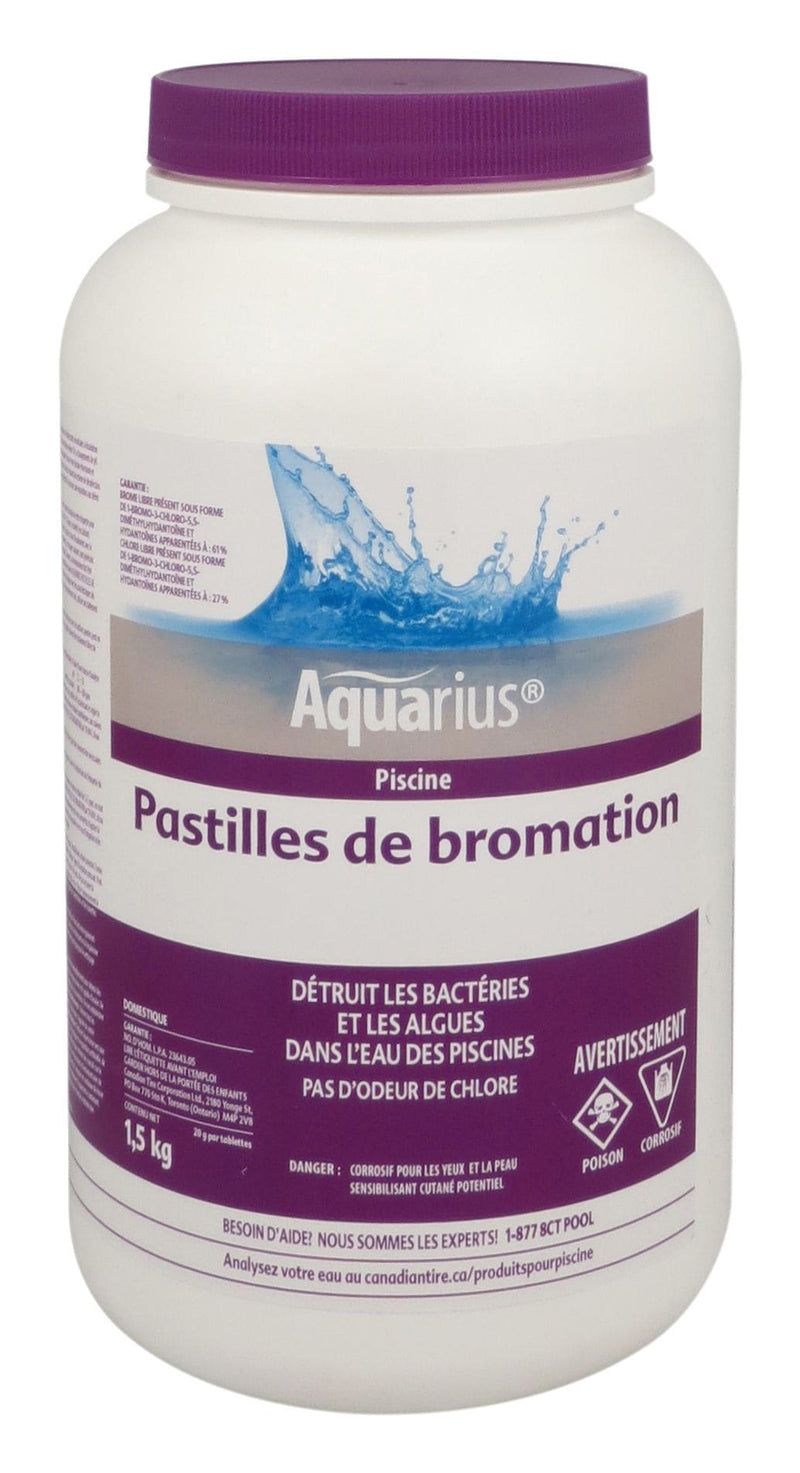 Pool Bromine Tablet, 1.5-kg Q3F0