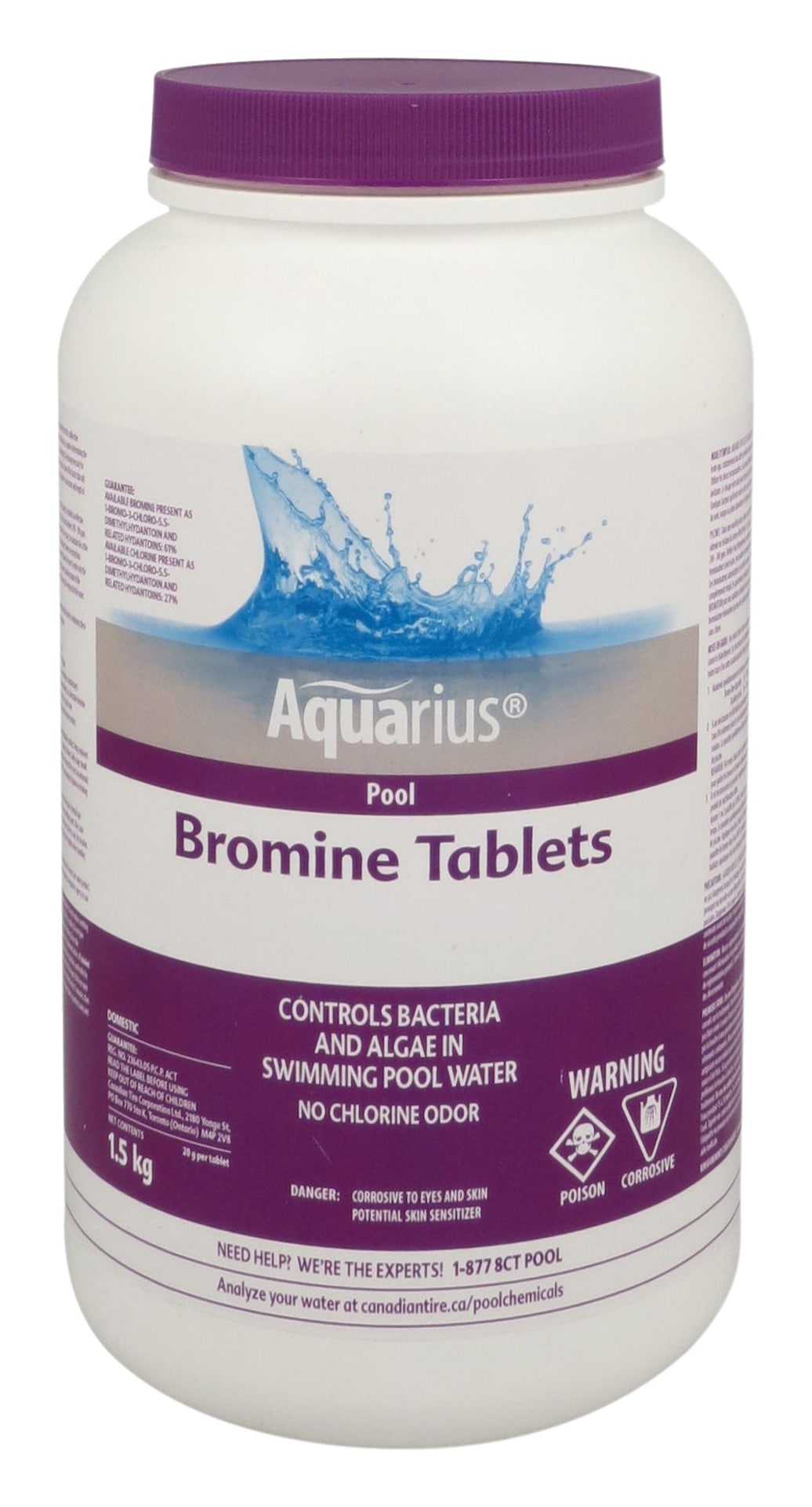 Pool Bromine Tablet, 1.5-kg Q3F0 - product image 2