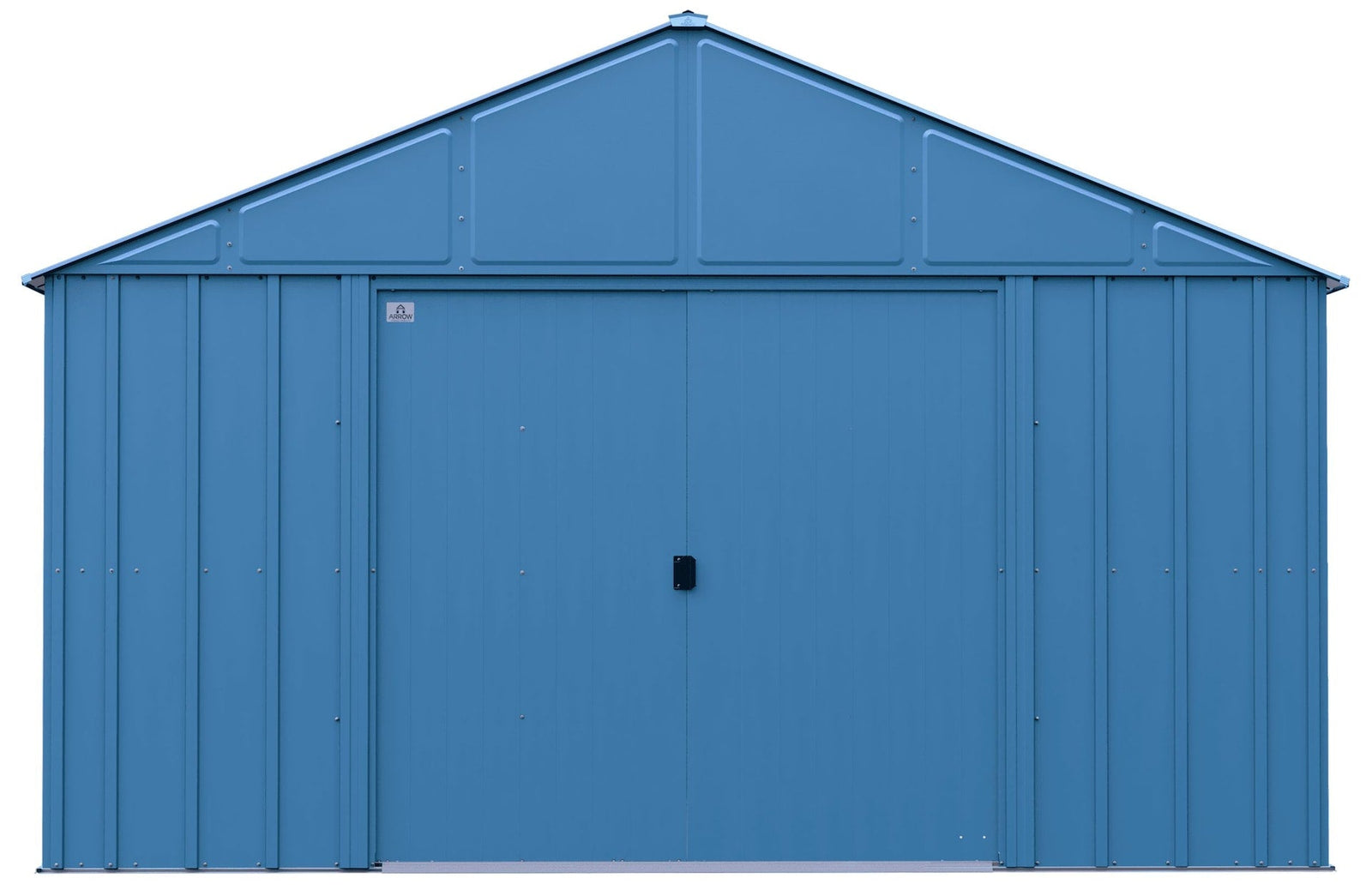 Classic 12x12-ft Blue Grey Corrosion-Resistant Steel Shed A1L7 - product image 1