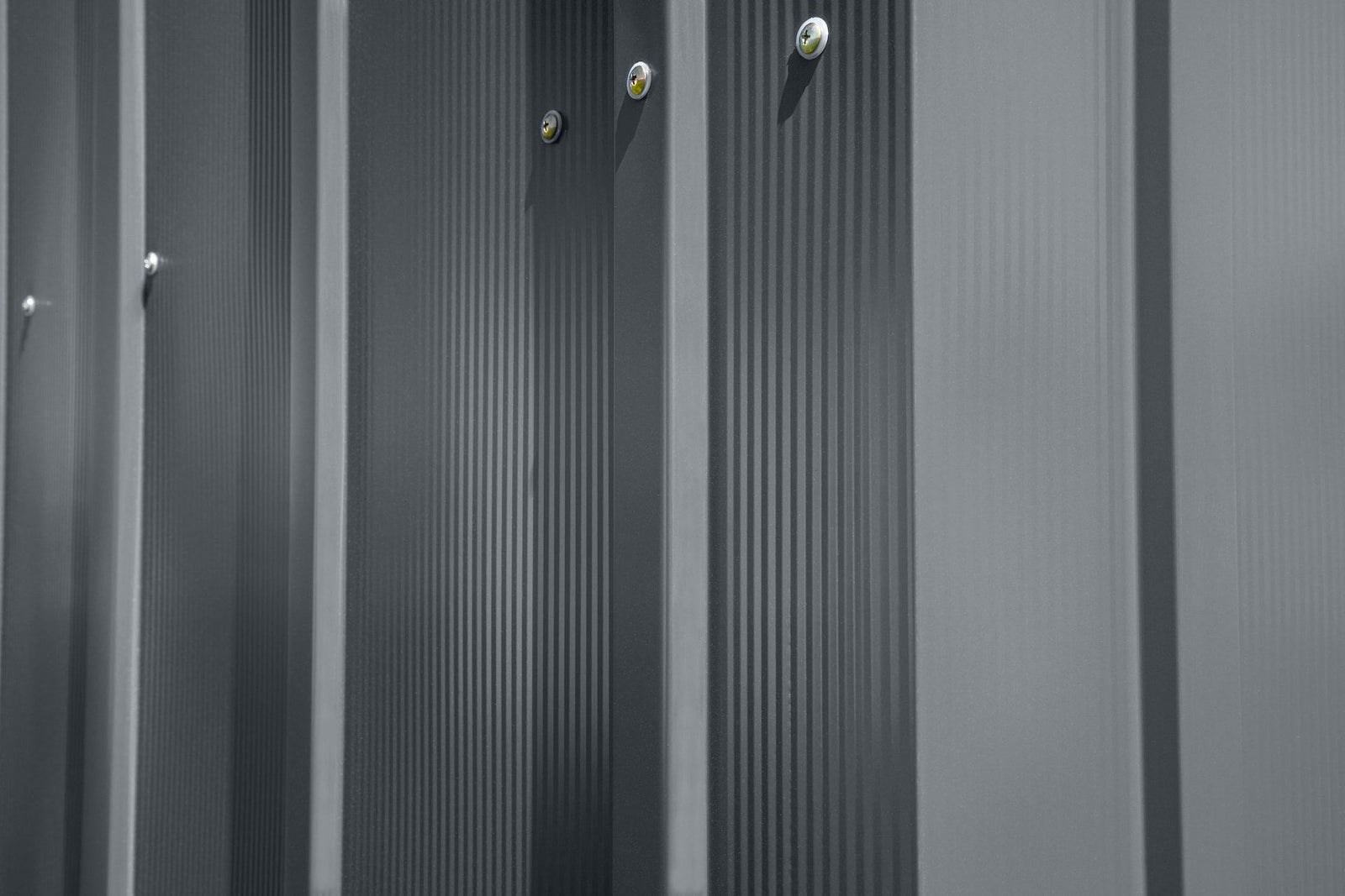Classic 12x14-ft Charcoal Corrosion-Resistant Metal Shed G8H6 - product image 8