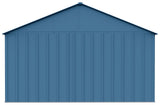 Classic 12x17-ft Blue Grey Corrosion-Resistant Metal Shed H5D6 - product image 5