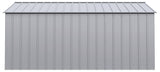 Classic 14x14-ft Flute Grey Corrosion-Resistant Steel Shed A4J7 - product image 4