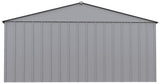 Classic 14x14-ft Flute Grey Corrosion-Resistant Steel Shed A4J7 - product image 6