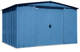 Classic Galvanized Steel Storage Shed, Blue Grey, 10-ft x 8-ft E5U5 - product image 4
