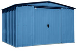 Classic Galvanized Steel Storage Shed, Blue Grey, 10-ft x 8-ft E5U5 - product image 5