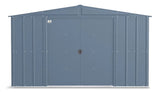 Classic Galvanized Steel Storage Shed, Blue Grey, 10-ft x 8-ft E5U5 - product image 6