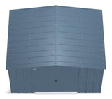 Classic Galvanized Steel Storage Shed, Blue Grey, 10-ft x 8-ft E5U5 - product image 8