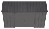 Classic Galvanized Steel Storage Shed, Charcoal, 10-ft x 4-ft X5T5 - product image 5