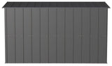 Classic Galvanized Steel Storage Shed, Charcoal, 10-ft x 4-ft X5T5 - product image 8