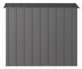 Classic Galvanized Steel Storage Shed, Charcoal, 6-ft x 7-ft O7U9 - product image 6