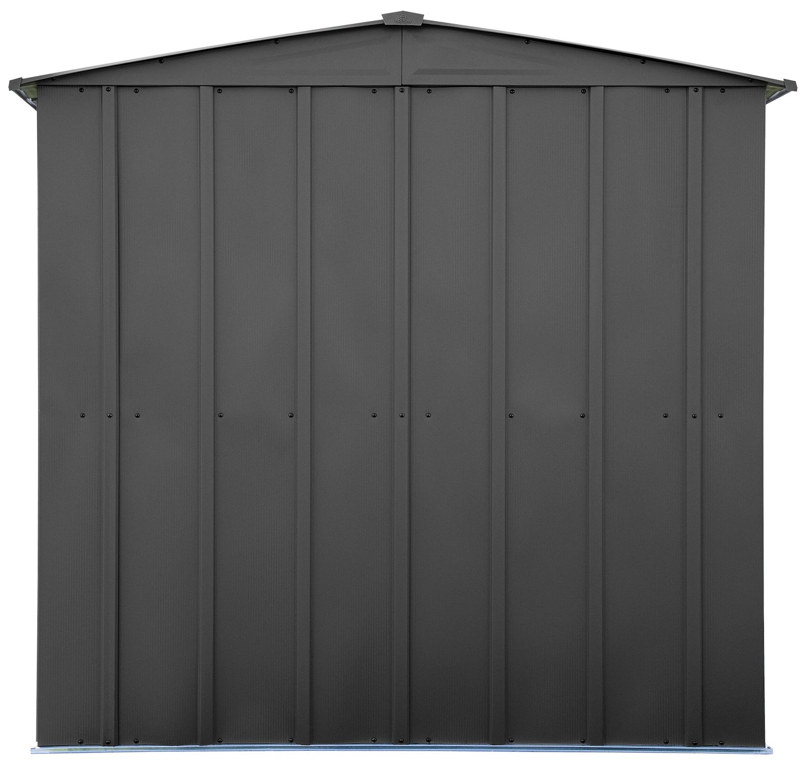 Classic Galvanized Steel Storage Shed, Charcoal, 6-ft x 7-ft O7U9 - product image 8