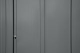 Classic Galvanized Steel Storage Shed, Charcoal, 8-ft x 8-ft Y3H4 - product image 8