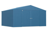 Elite 14x12-ft Blue Grey Corrosion-Resistant Steel Shed X9V7 - product image 3