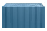 Elite 14x12-ft Blue Grey Corrosion-Resistant Steel Shed X9V7 - product image 4