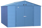 Select Galvanized Steel Storage Shed, Blue Grey, 10-ft x 12-ft G9U2 - product image 1