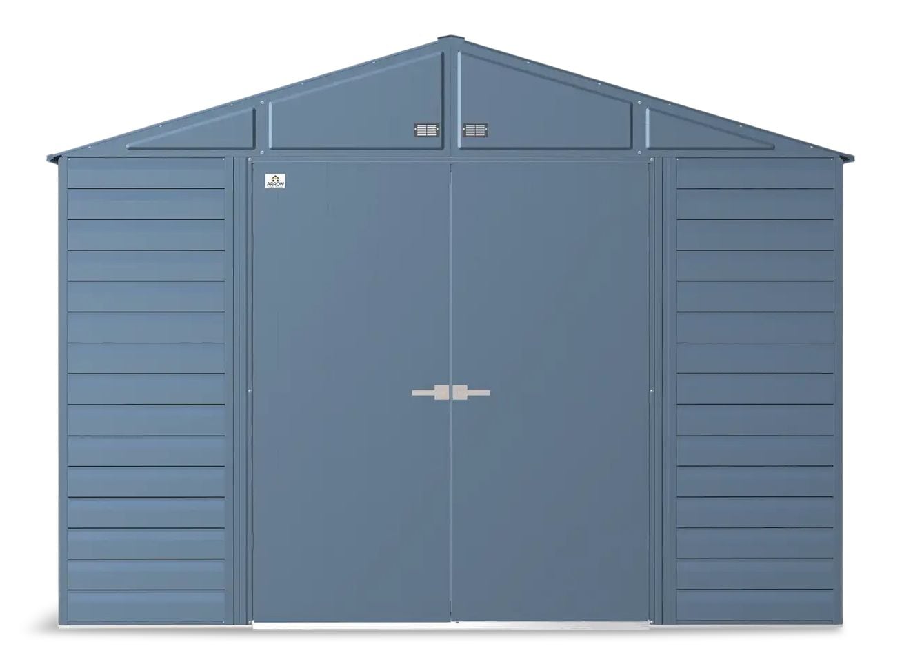 Select Galvanized Steel Storage Shed, Blue Grey, 10-ft x 8-ft R6H8 - product image 2