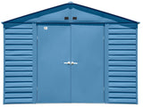Select Galvanized Steel Storage Shed, Blue Grey, 10-ft x 8-ft R6H8 - product image 3