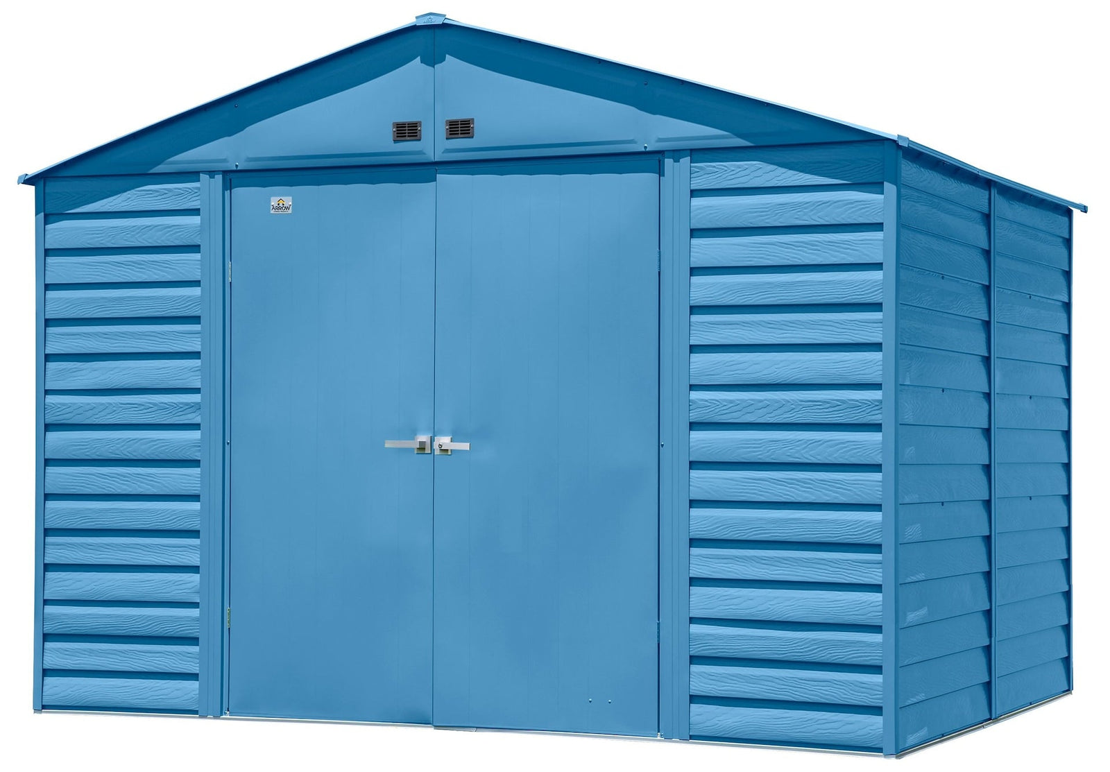 Select Galvanized Steel Storage Shed, Blue Grey, 10-ft x 8-ft R6H8 - product image 4