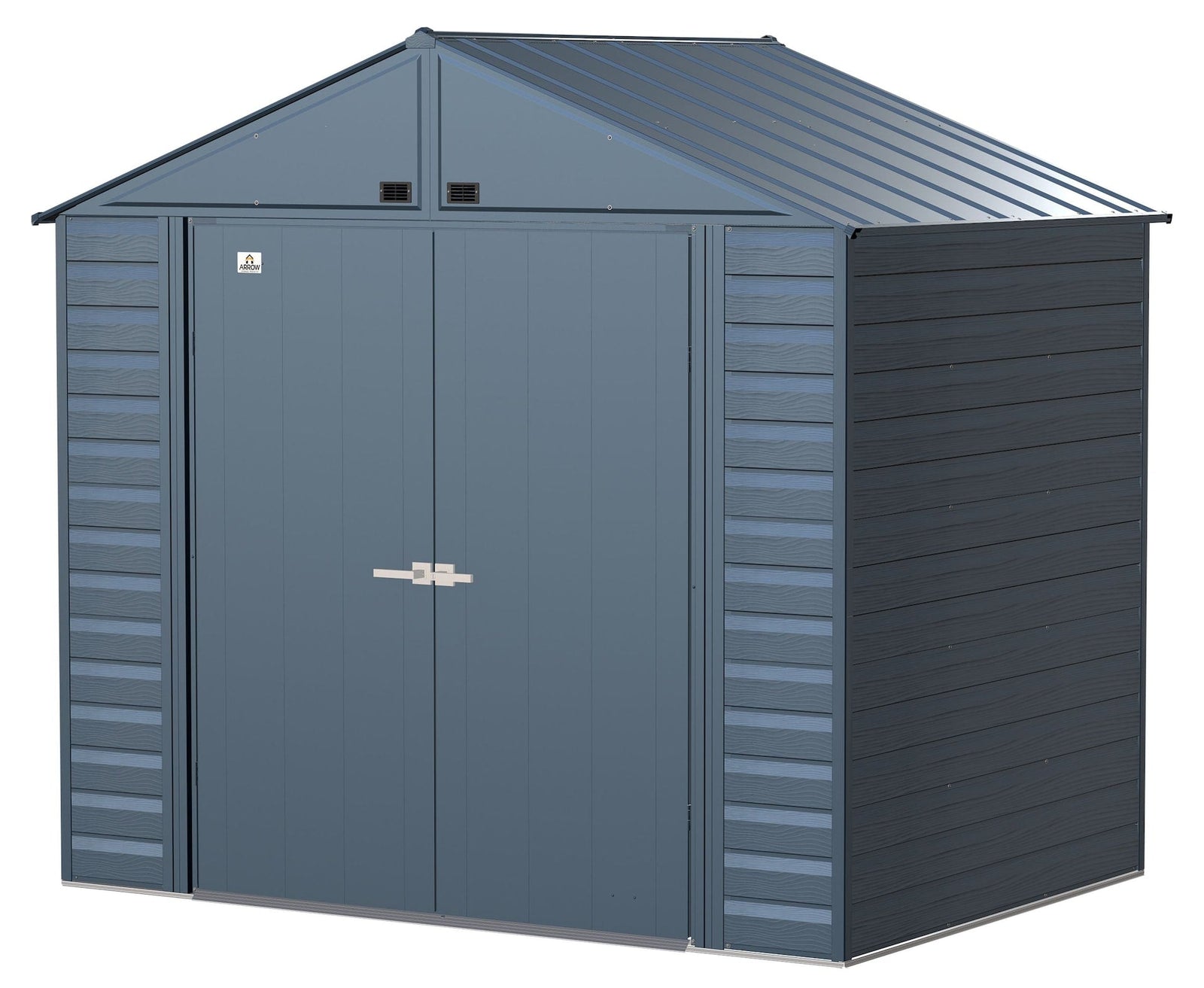 Select Galvanized Steel Storage Shed, Blue Grey, 8-ft x 6-ft C5R4 - product image 1