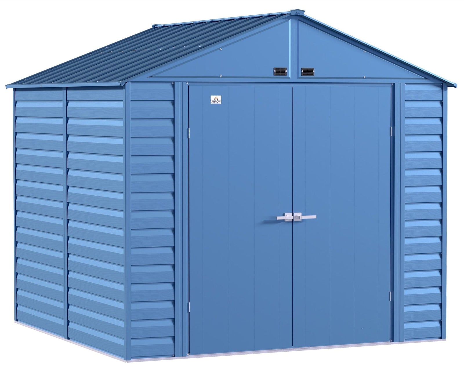 Select Galvanized Steel Storage Shed, Blue Grey, 8-ft x 8-ft E2W9 - product image 2