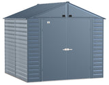 Select Galvanized Steel Storage Shed, Blue Grey, 8-ft x 8-ft E2W9 - product image 4