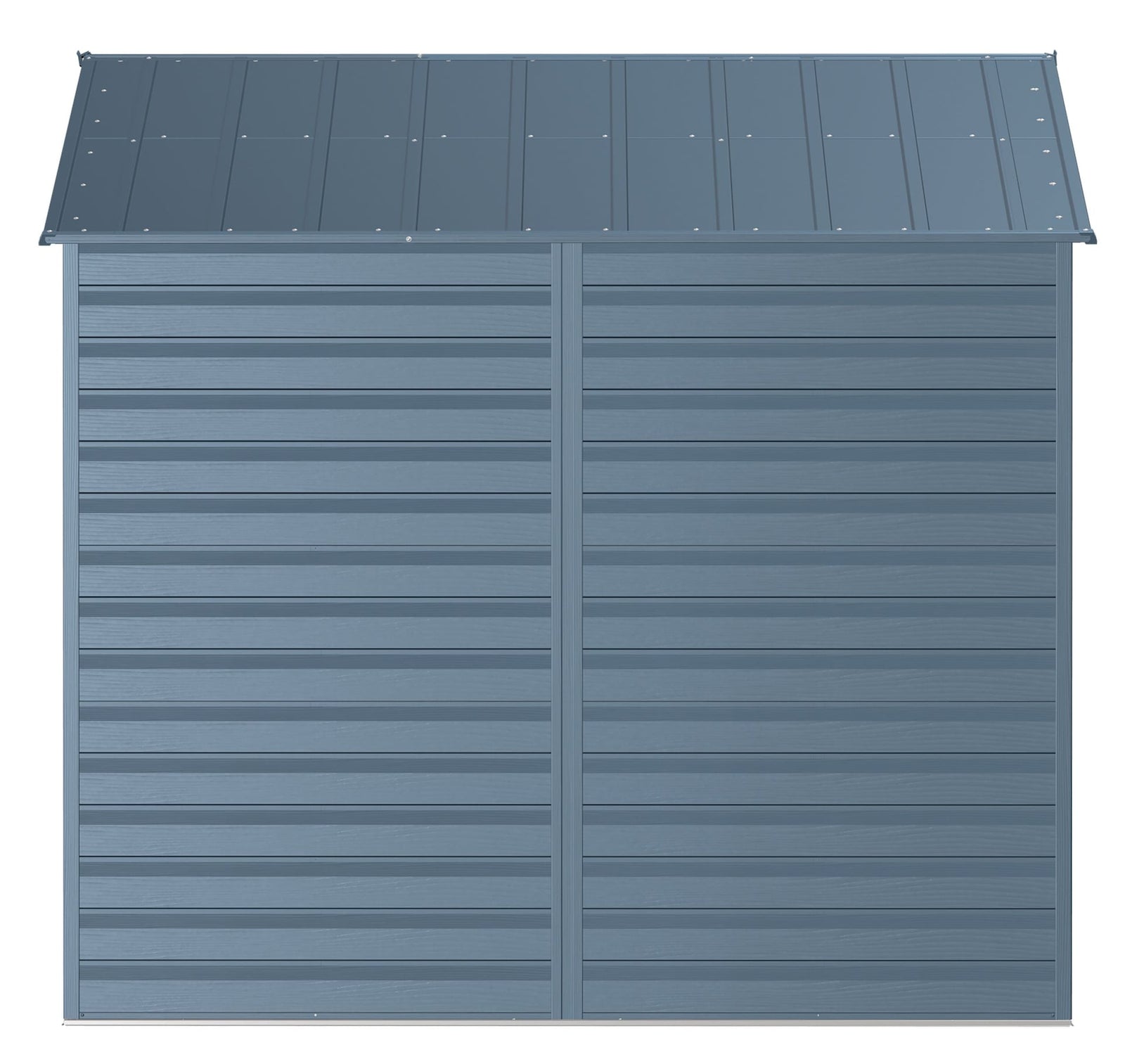 Select Galvanized Steel Storage Shed, Blue Grey, 8-ft x 8-ft E2W9 - product image 7
