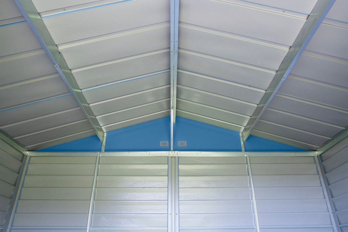 Select Galvanized Steel Storage Shed, Blue Grey, 8-ft x 8-ft E2W9 - product image 8