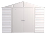 Select Galvanized Steel Storage Shed, Flute Grey, 10-ft x 12-ft E6P1 - product image 1