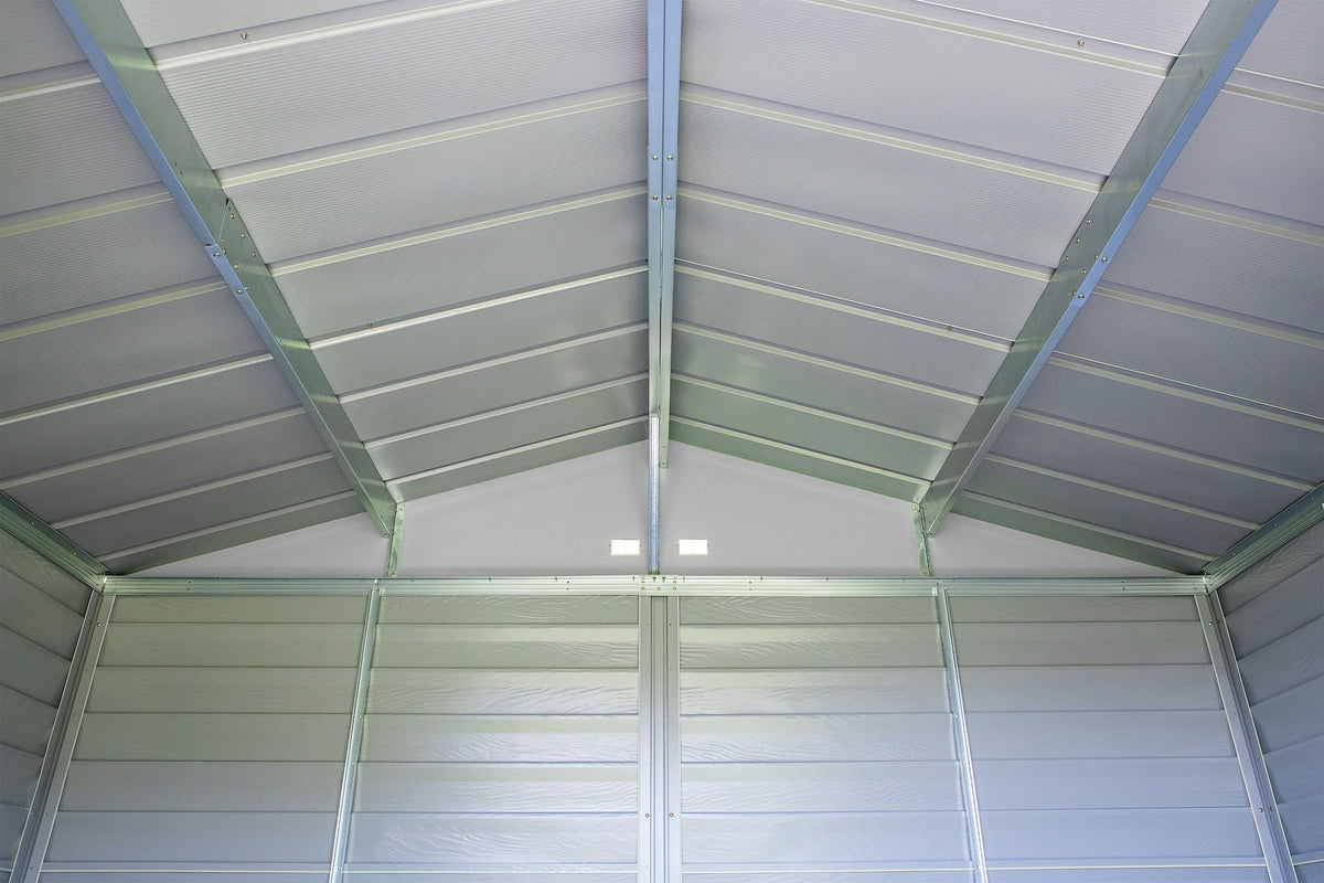 Select Galvanized Steel Storage Shed, Flute Grey, 10-ft x 12-ft E6P1 - product image 7