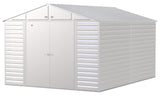 Select Galvanized Steel Storage Shed, Flute Grey, 10-ft x 14-ft P6I0 - product image 1
