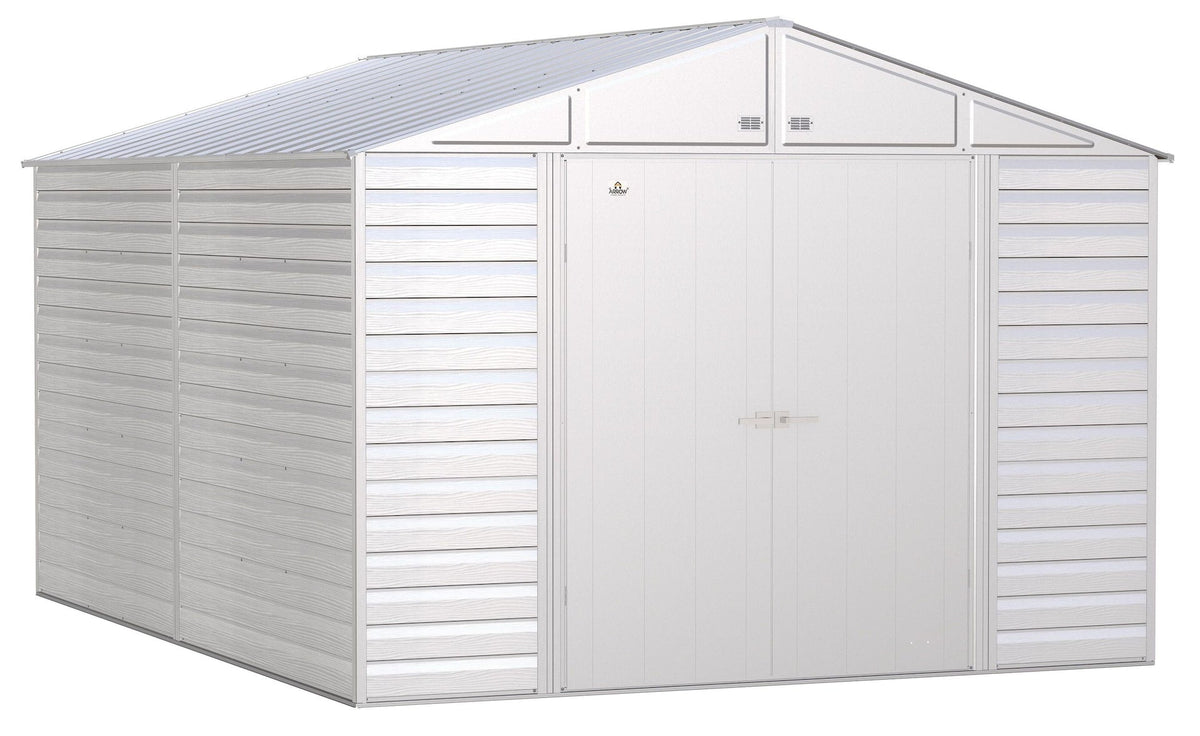 Select Galvanized Steel Storage Shed, Flute Grey, 10-ft x 14-ft P6I0 - product image 3