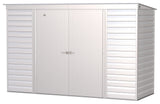 Select Galvanized Steel Storage Shed, Flute Grey, 10-ft x 4-ft B0O5 - product image 1