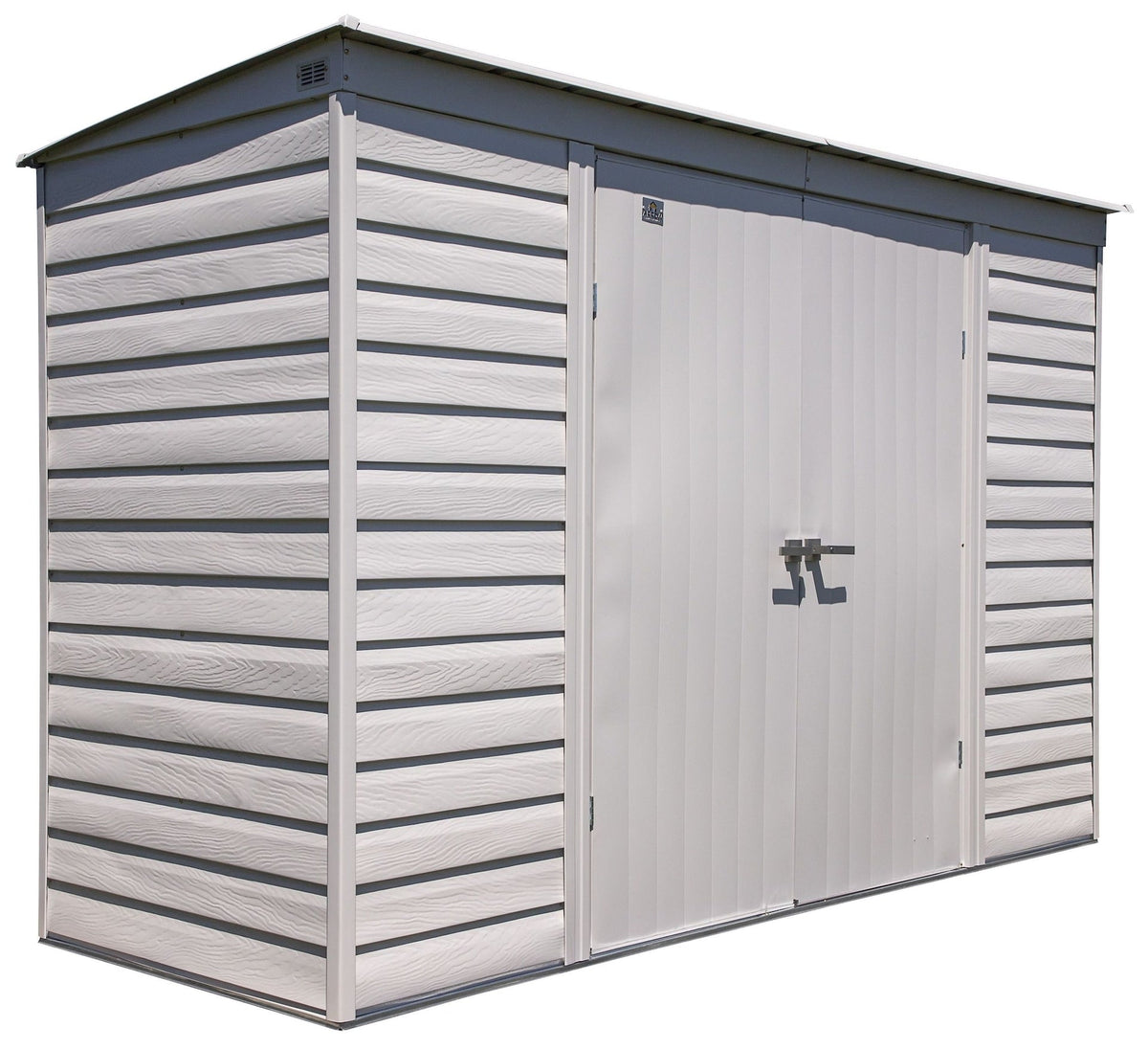 Select Galvanized Steel Storage Shed, Flute Grey, 10-ft x 4-ft B0O5 - product image 2