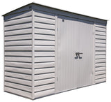 Select Galvanized Steel Storage Shed, Flute Grey, 10-ft x 4-ft E2Y9 - product image 2