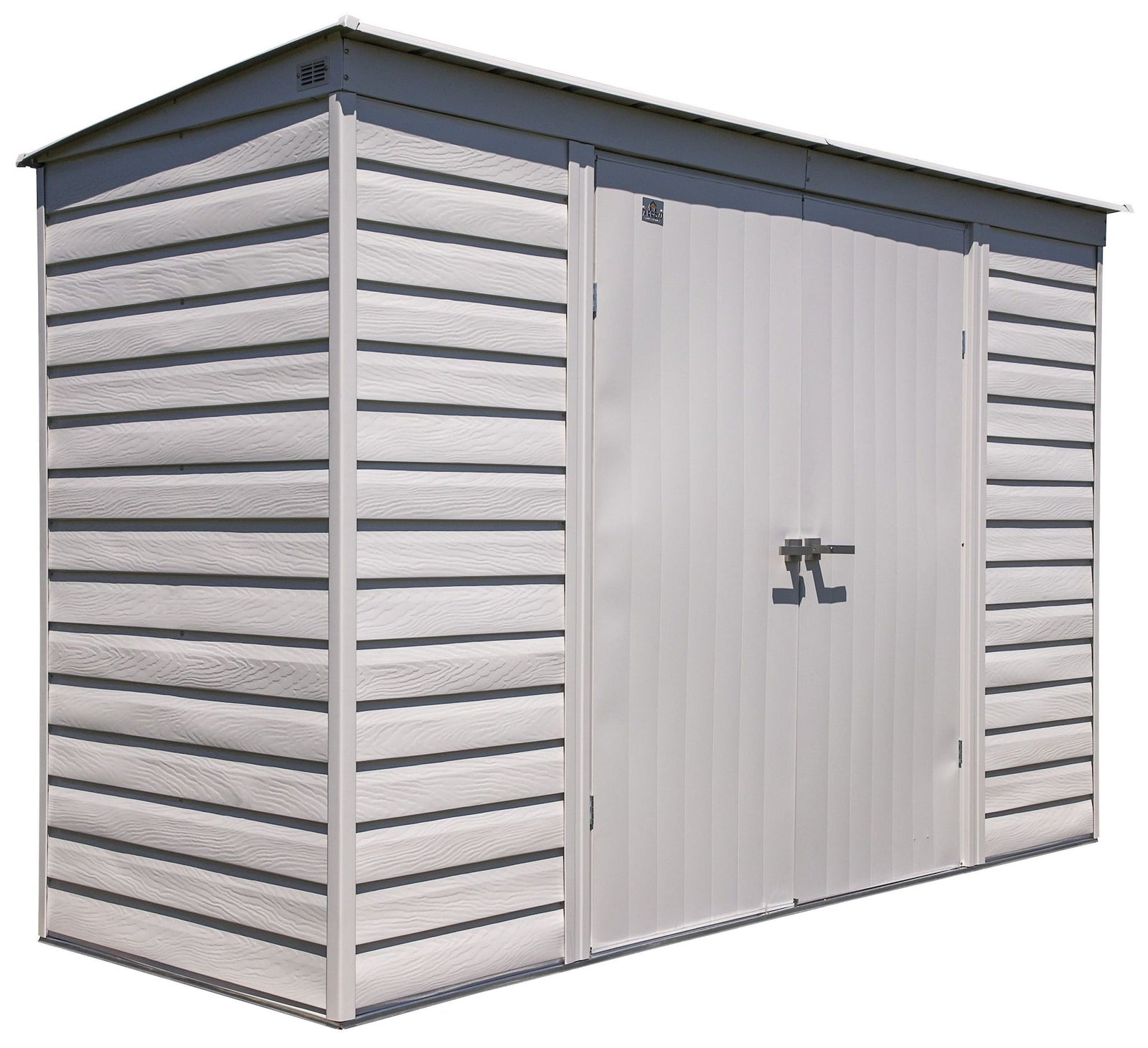 Select Galvanized Steel Storage Shed, Flute Grey, 10-ft x 4-ft E2Y9 - product image 2