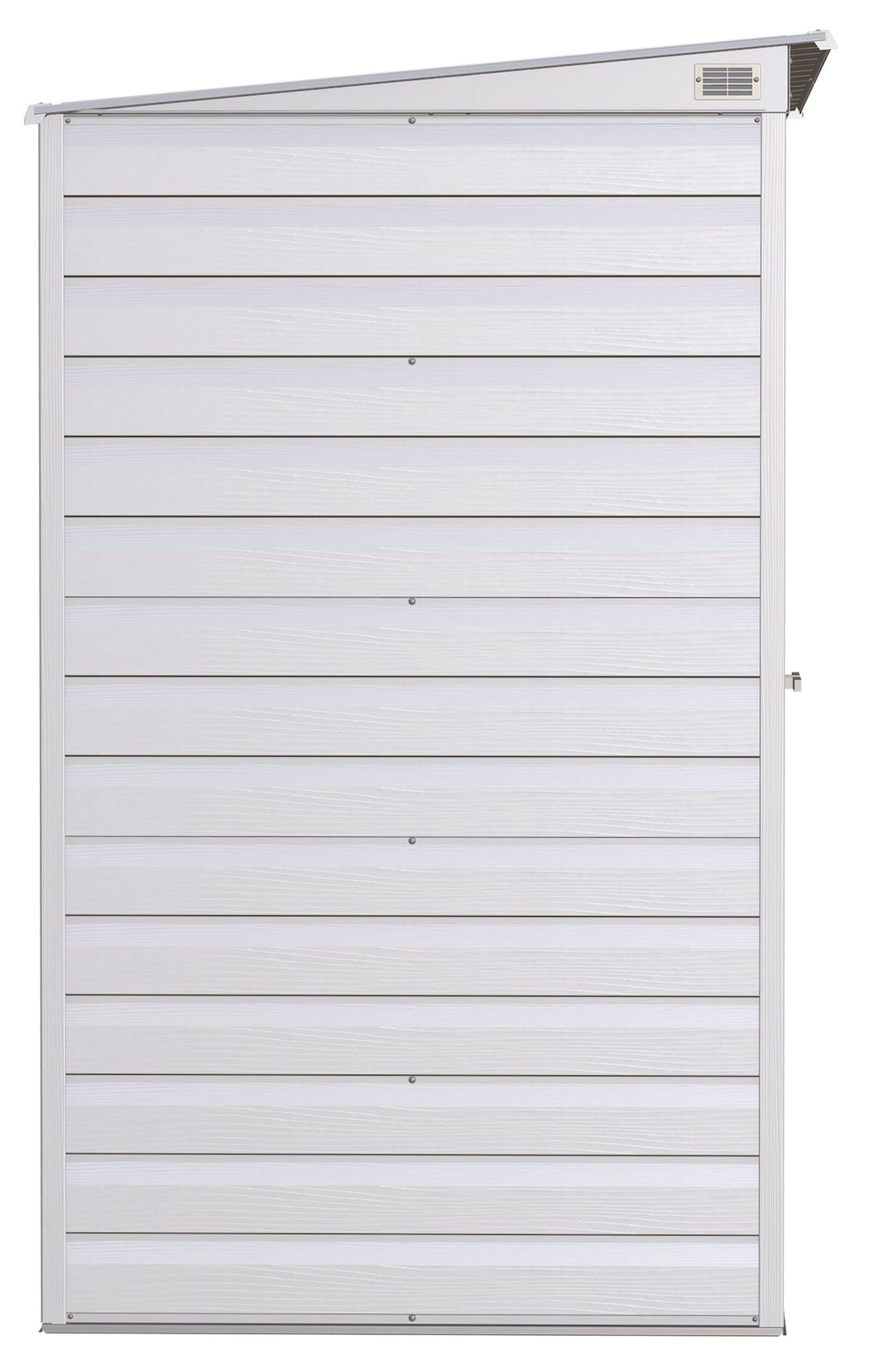 Select Galvanized Steel Storage Shed, Flute Grey, 10-ft x 4-ft E2Y9 - product image 7
