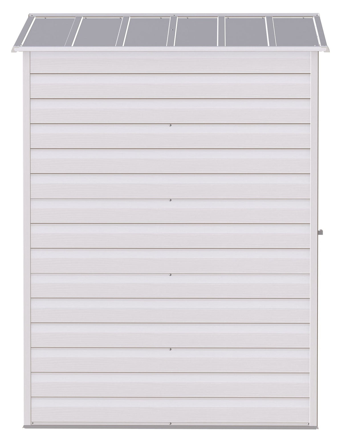 Select Galvanized Steel Storage Shed, Flute Grey, 6-ft x 5-ft X9Y0 - product image 5