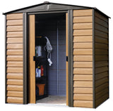 Woodridge 6x5-ft Corrosion-Resistant Steel Storage Shed N7E0 - product image 1