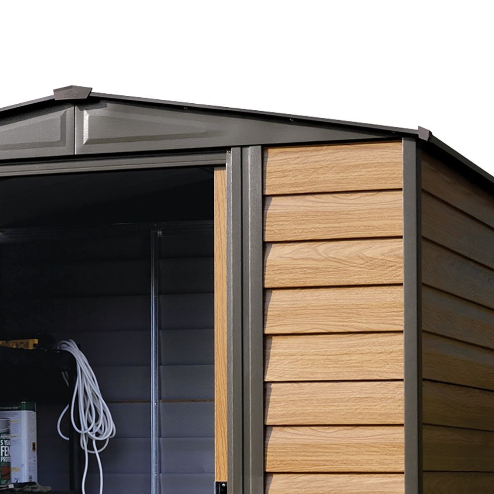 Woodridge 6x5-ft Corrosion-Resistant Steel Storage Shed N7E0 - product image 4