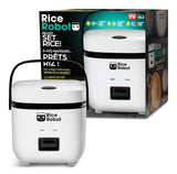 Ceramic Nonstick Rice Cooker, White, 1-qt L6U6 - product image 1