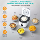 Ceramic Nonstick Rice Cooker, White, 1-qt L6U6 - product image 4