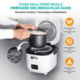 Ceramic Nonstick Rice Cooker, White, 1-qt L6U6 - product image 6