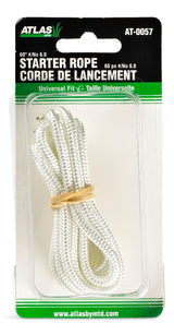 Lawn Mower Replacement Starter Cord/Rope, 60-in x 1/4-in Nylon V9I4 - product image 1