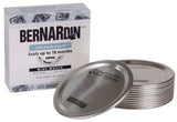 Wide Mouth Replacement Snap Lids for Mason Jars, 12-pk O8E2 - product image 1