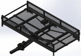 Black Bulldog Hitch Mount Adjustable Height Cargo Carrier J2I8 - product image 1